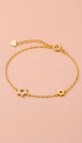 Delicate Gold Star Bracelet