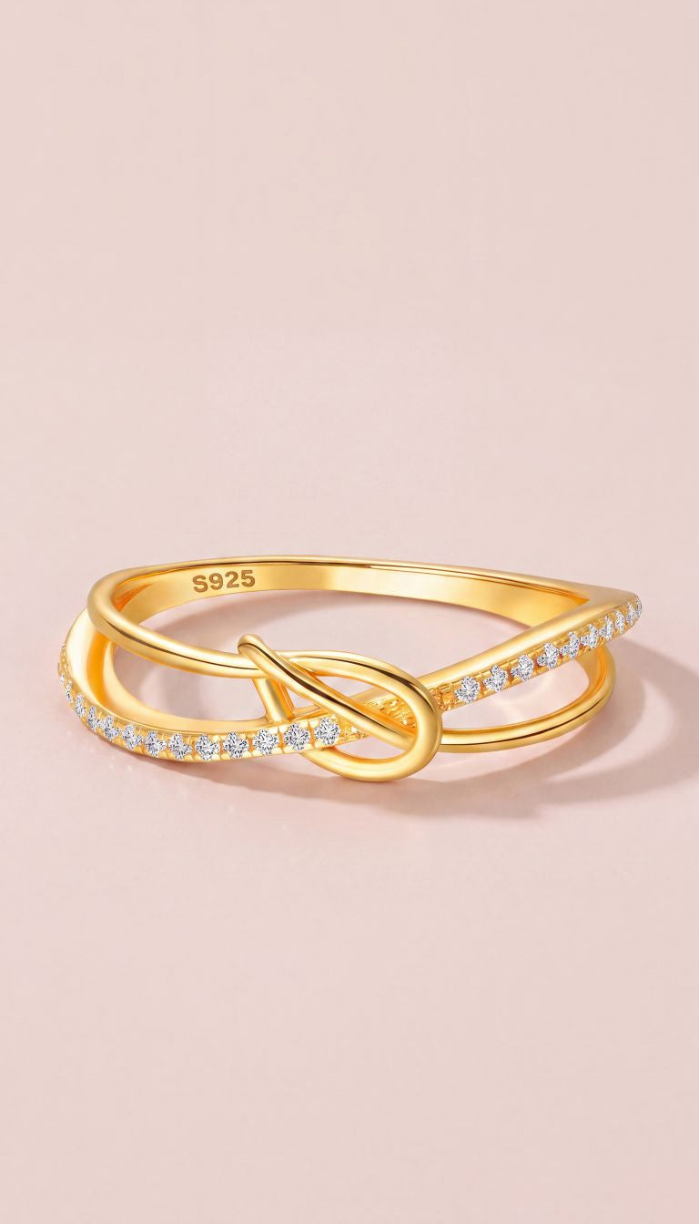 Sterling Silver Knot Ring