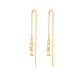 CZ Threader Earring