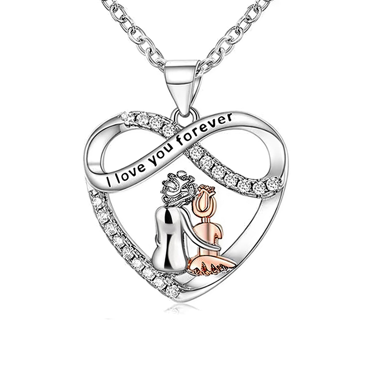 Mother Daughter Necklace
